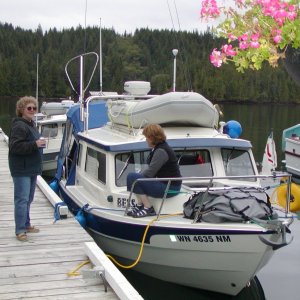 Bess C at Shawl Bay