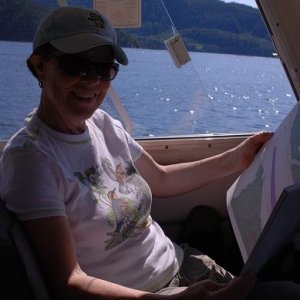 Media 'Happy Margaret plotting our course' in album 'Ready to launch at Blaine Wa'