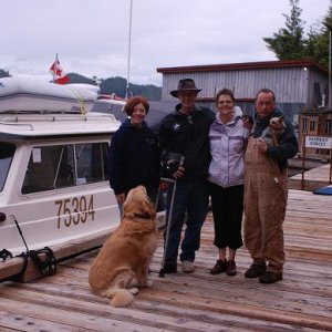 Managers at Sullivan Bay with Reef Madness Crew