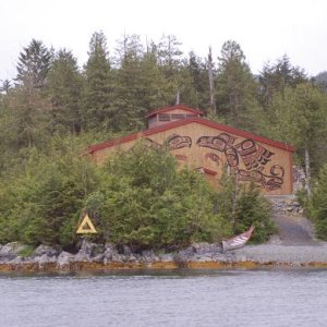 First Nation House in Klemtu