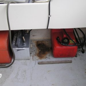 Nasty Deck w old steel tank