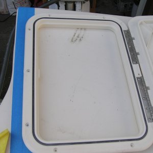 Installing Lazarette hatches