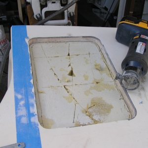 Deck cut out