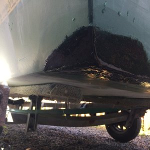 Media '' in album 'Stern, port side damage to bottom, old repairs'
