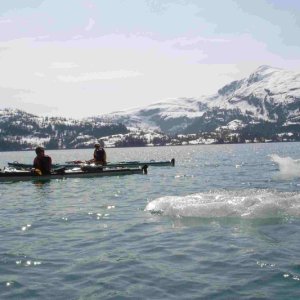 Media 'Paddling in the ice' in album 'Derickson Spit'