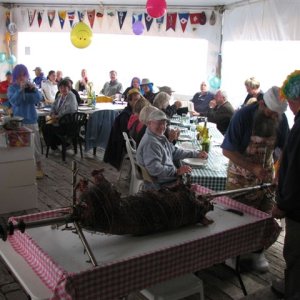Pig Roast at Pierre\'s Lagoon