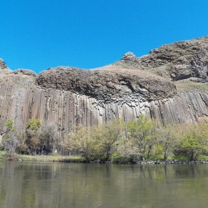 Exceptions were made for spectacular basalt formations.