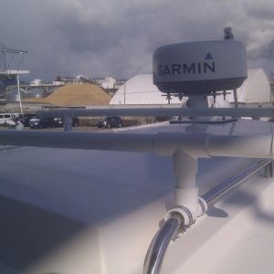Media 'Roof racks in place' in album '1" PVC Roof rack - less than $50 and works great.'