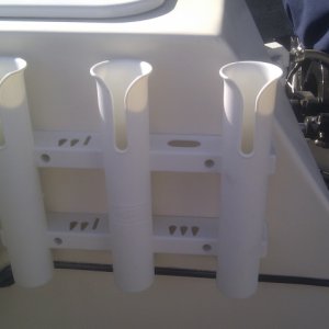 Media 'New rod holder' in album '1" PVC Roof rack - less than $50 and works great.'