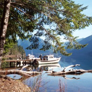 Dockside at Lake Crescent