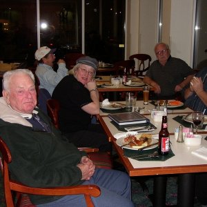 Dusty(Les Sr.)(C-Salt), Lizbeth(Sensei), Brian (Cheers), Bob(Cheers) and Roger(Sensei)