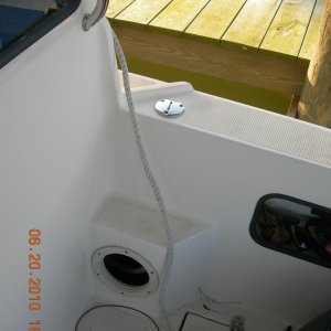 Port access to fuel fittings