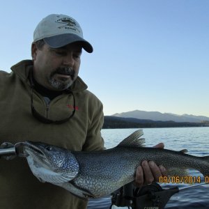 Media 'The cold grey light of dawn, on Tahoe' in album 'First launch, Cave Rock, Lake Tahoe'