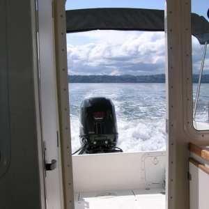 Media 'The weather on the way out to Friday Harbor.' in album 'Leaving Everett Marina on Friday morning'