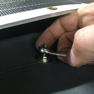 06 a large, smaller washer and nut