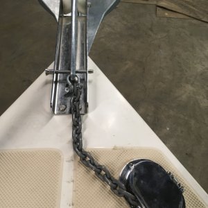 012 the anchor is really top heavy and still tilts around quite a bit... not great for those bumpy days on the water or nights at the dock