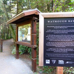 Watmough bay park entrance
