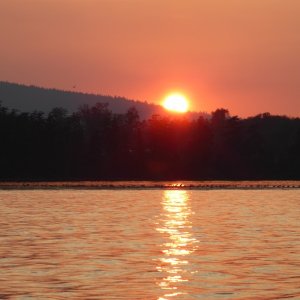 Sunset Saturday night, Sept 16th