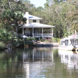 Rivercrest from the water
