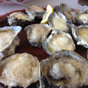 Papa Joe\'s oysters