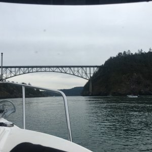 Going thru Deception Pass