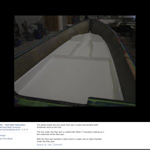 Media 'Attachment of floor pan (sole) to hull that will be bonded to the the hull.  Picture is credited to Les Lampman.' in album 'Attachment of floor pan (sole) to hull that will be bonded to the the hull.  Picture is credited to Les Lampman.'