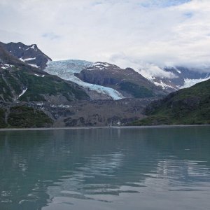 Media '(AnchortownJim) Surpentine glacier, Surpentine Cove, Harriman Fjord' in album 'Waterfall in Hidden Bay on Culross Island'