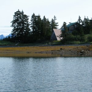 Media '(AnchortownJim) Abandoned camp on Growler Island' in album 'Waterfall in Hidden Bay on Culross Island'