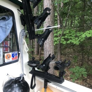 Media 'Scotty Rod Holders Starboard Side' in album 'Scotty Deck Mount Rod Holder w #254 Rod Holder Extension'