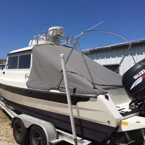 New mooring cover.