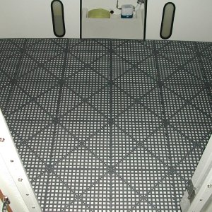 Dri-Dek in cockpit