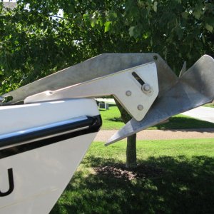 Delta 14lb anchor & Windline BRM2 anchor roller