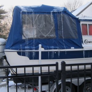 Camperback in winter