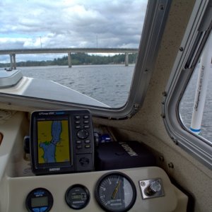 Heading south down Pickering Passage from Jarrell Cove