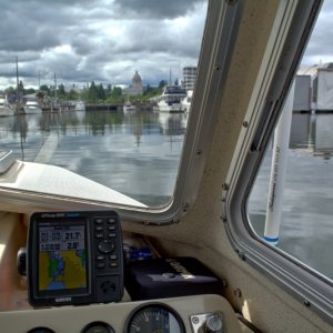 Heading into Percival Landing in Budd Inlet, Olympia