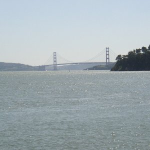 View of Golden Gate Bridge From Tiburon