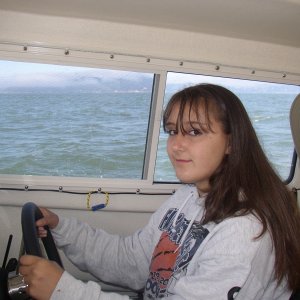 Media 'Shelby Driving in Sanfrancisco Bay' in album 'Slow-N-Easy departing from Benicia headed to Rio Vista.'