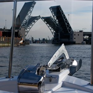 Raise the Hwy 99 draw bridges. Those R25's are bigger than they look.