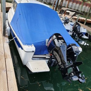 Media 'Repower  complete Suzuki DF90A' in album 'New Home Zittles Marina Olympia WA'