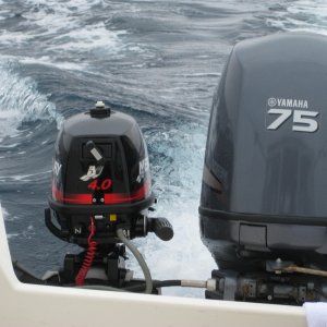 Media 'WOT in 2-3 ft. swell I was going 4 to 5 kts.' in album 'New Mini-Jacker plate.  Very sturdy and a simple addition.'