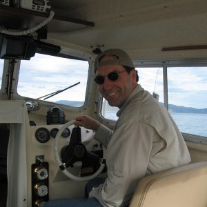 Me at the wheel