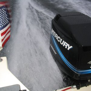 (rhys) Repowered Island Flyer Mercury 90 hp 4 stroke
