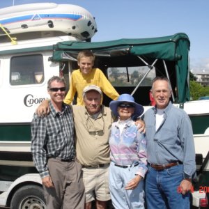 8 June Bellingham
Squalicum Harbor
HALCYON crew & Joe