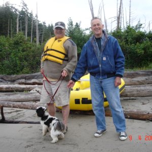 10 June  Shallow Bay
Pat & Baxter (DAYDREAM)
 with Joe (R-MATEY)