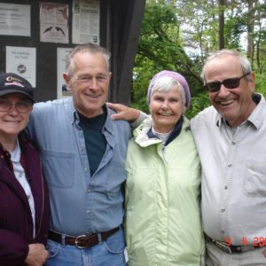10 June Sucia Island 
Ruth & Joe (R-MATEY) 
El & Bill (HALCYON)