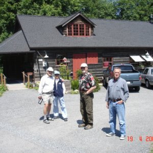19 June Olga tourists
Bill & El (HALCYON)
 Barry (C-CAKES)
  Joe (R-MATEY)