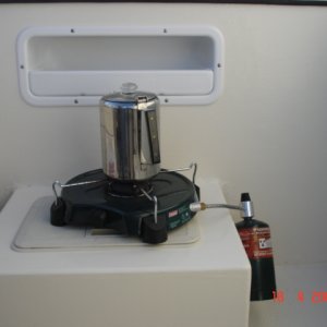 19 June Blind Bay
Our cook stove