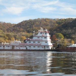 Media 'Racing to get to the locks first.' in album 'Mike hanging on in the lock.'