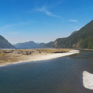 The river at Fair Harbour.