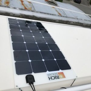 Media '100w flexible solar panel; not permanently installed.' in album '100w flexible solar panel; not permanently installed.'